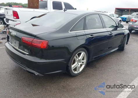 2016 Audi A6 3.0T Premium Plus from USA, damaged, VIN WAUFGAFC4GN118897